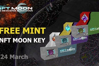 FREE Mint NFT Moon Metaverse Key