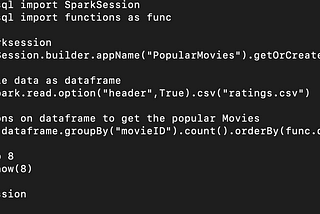 Spark Simple Project Using DataFrames