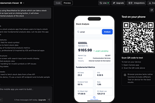 How I built a Stock Analysis App Using AI in 5 Minutes