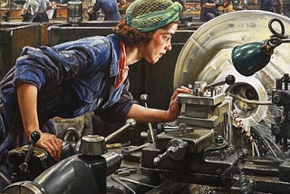 Women working at the factory