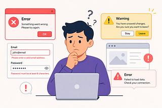 Errors and Warnings - UX Design Patterns