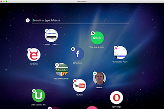 Opera Neon :: A concept browser built for the future of the web