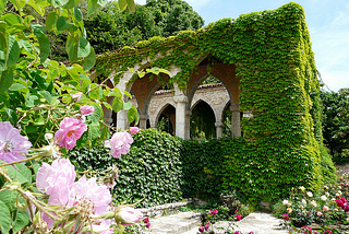 The botanical garden in Balchik, Black Sea Coast, Bulgaria