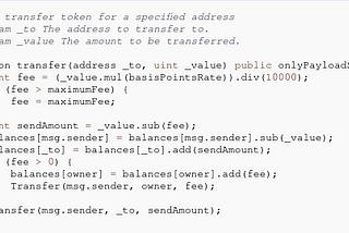 Tether’s Fees