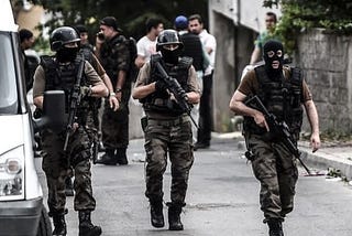 Turkey Empowers Police to Use Military Weaponary to Crush Protests