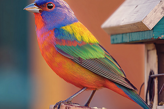 The Colorful Visitor
