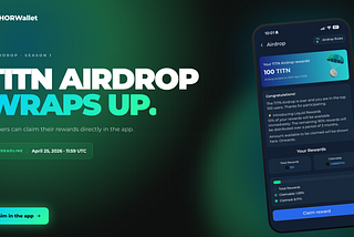 TITN Airdrop Wraps Up April 25, 11:59 UTC