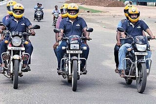 Life and Experiences of 2-wheeler bike taxis in India
