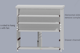 How a versatile customisable `table-cum-rack’ solves space management problems in home-office setup