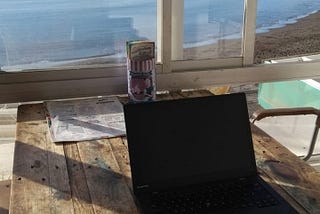 Evolving remote working, by co-locating with another team member.
