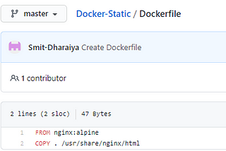 Hosting Static Website With Docker Container in AWS EC-2