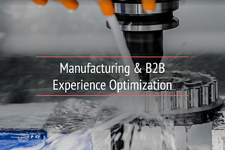 Manufacturing & B2B Experience Optimization