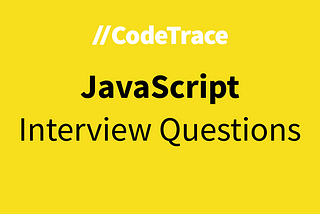 JavaScript Interview Questions #1