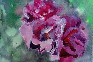 Title: “Velvet Bordo Rose”    Artist: Galina Vindalovskaia    Medium: Watercolor on Cotton Paper (Winsor & Newton)    Style: Realistic Size: 7.8"x10.6" Date 0f creation: 2022 The artist’s attention to detail and skilled brushwork infuse the rose with a sense of velvety texture and depth. The rich bordo color of the rose stands out vibrantly against the fresh green leaves, creating a captivating contrast. Each petal is delicately rendered, capturing the flower’s natural curves and intricate detai