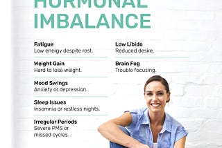 Infographic Signs of Hormonal Imbalance