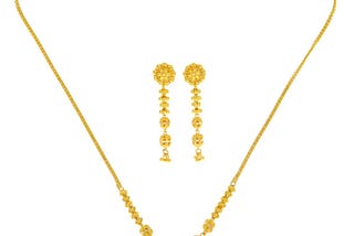 The Magnificence of Wedding Gold Necklace Sets: A Bride’s Timeless Treasure