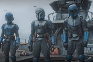 About the “Lady Armour” in The Mandalorian