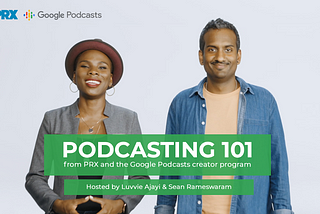 Podcasting 101 with Sean Rameswaram