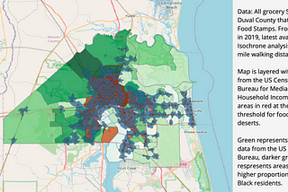 Duval County: Food Deserts and Grocery Inequity Mapped