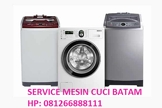 Service Mesin Cuci Batam 081266888111