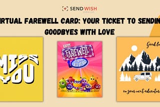 Farewell Card Online