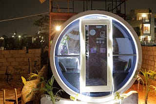 LPU alumni building low-cost houses using concrete pipes