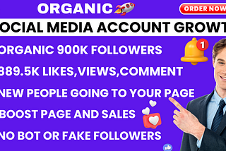 I will do organic instagram promotion,facebook, twitter, tiktok, linkedin 900m follower