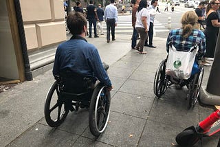 Falling in my wheelchair and landing in the LA TIMES