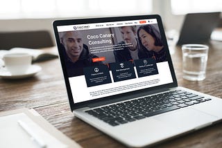 UX Case Study: CoCo Canary Consulting Landing Page Redesign