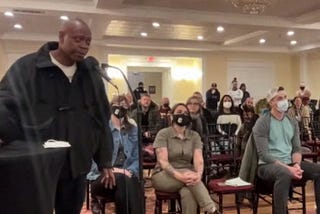 Does Dave Chappelle Know He’s The Only Black Person In The Room?