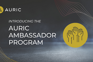 Auric Ambassador Program