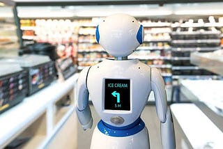 How can retailers transform their store operations by deploying robots?