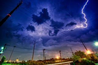 Lightning has to be one of my favorite weather phenomenons come spring and summer.