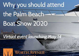 The 2020 Palm Beach Boat Show will be virtual.