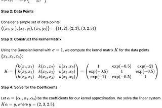 Reproducing Kernel Hilbert Space for Machine Learning