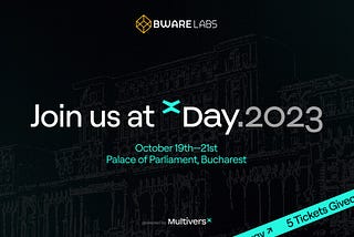 Win a Free xDay 2023 Pass from Bware Labs!