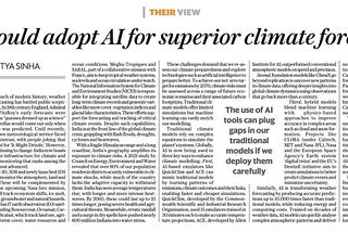 Reimagining Climate Forecasting with AI