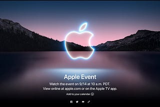 Apple Event on September 14th. Here's what to expect.