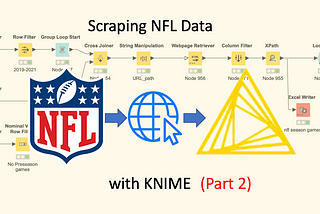 Scraping NFL Data with KNIME — Part 2