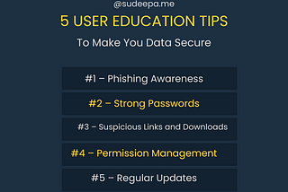 5 Essential Tips to Secure Your Data