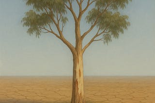 Where Water Hides, the Eucalyptus Stands