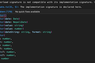 Overloading TypeScript Constructors like C++ or Java with a Catch