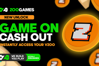 vZOO Withdrawal Activated on ZooGames