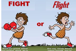 Flight or fight!
