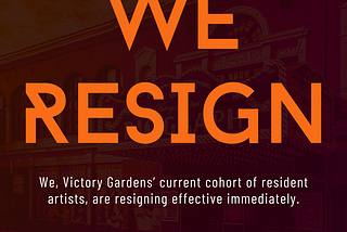 We Resign.