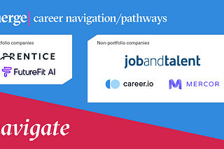 Call for startups! Career navigation and pathways
