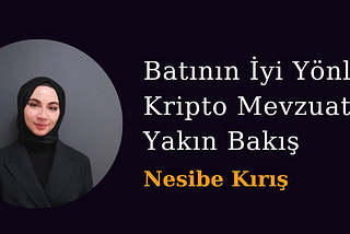 Batının İyi Yönleri: Kripto Mevzuatına Yakın Bakış
