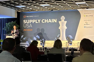 Quantum State of Mind: Observations from Reuters Events: Supply Chain USA