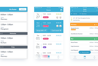 Designing Rosters in the Tanda Mobile App