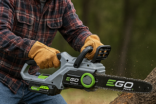 EGO Power+ CS1613 provides ergonomic comfort while delivering robust root-cutting capabilities.